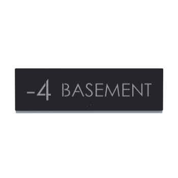 Πινακίδα -4 BASEMENT