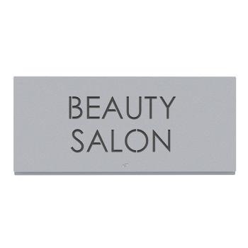 Πινακίδα BEAUTY SALON - Μαύρο Σαγρέ|#|Γκρι Ανοιχτό Σαγρέ|#|Λευκό Σαγρέ|#|Γκρι Σαγρέ|#|Μπλε Σαγρέ|#|Καφέ Σαγρέ|#|Χρυσό Γυαλιστερό|#|Μπρονζέ|#|Γκρι Μπεζ Σαγρέ|#|Μπεζ Σαγρέ