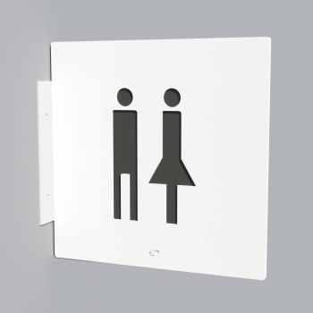 WC PROJECTING SIGN BOY + GIRL