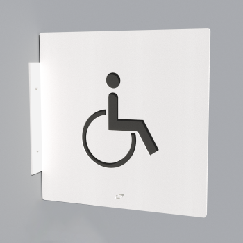 WC PROJECTING SIGN AMEA - Μαύρο Σαγρέ|#|Γκρι Ανοιχτό Σαγρέ|#|Λευκό Σαγρέ|#|Γκρι Σαγρέ|#|Μπλε Σαγρέ|#|Καφέ Σαγρέ|#|Χρυσό Γυαλιστερό|#|Μπρονζέ|#|Γκρι Μπεζ Σαγρέ|#|Μπεζ Σαγρέ