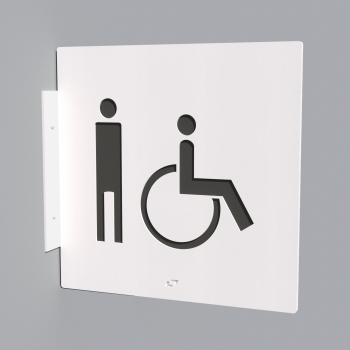 WC PROJECTING SIGN BOY + AMEA